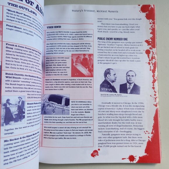 Oh Yikes Histoy's Grossest, Wackiest Moment's Trivia History Book 9780761136842 - Picture 7 of 16